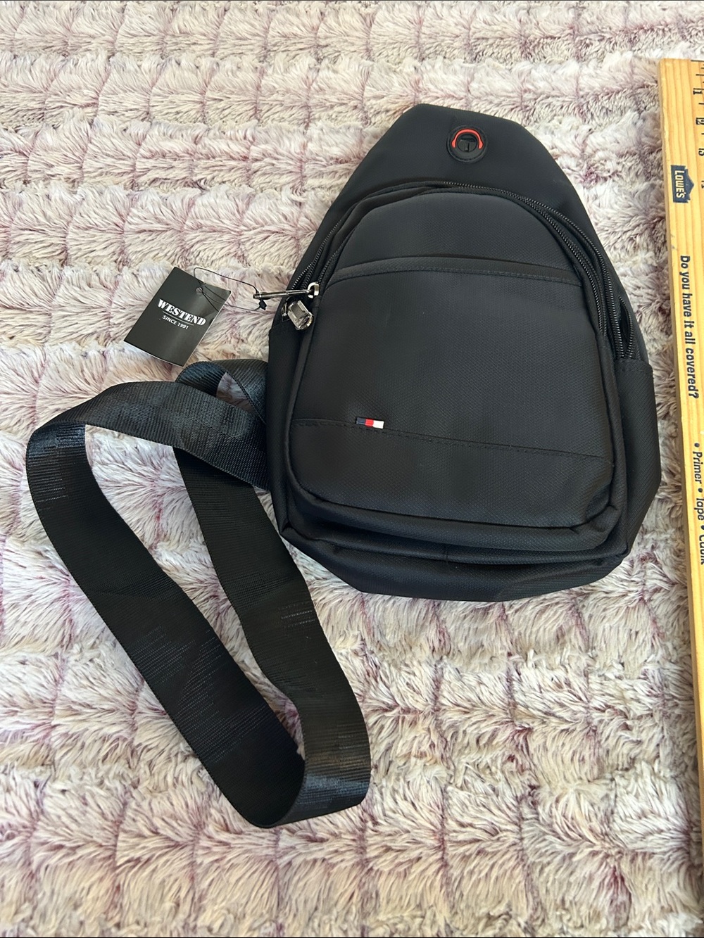 West end Black Crossbody Sling Bag